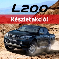 L200 készlettisztítási akció!