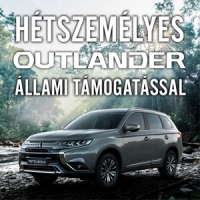 Hétszemélyes Outlander állami támogatással