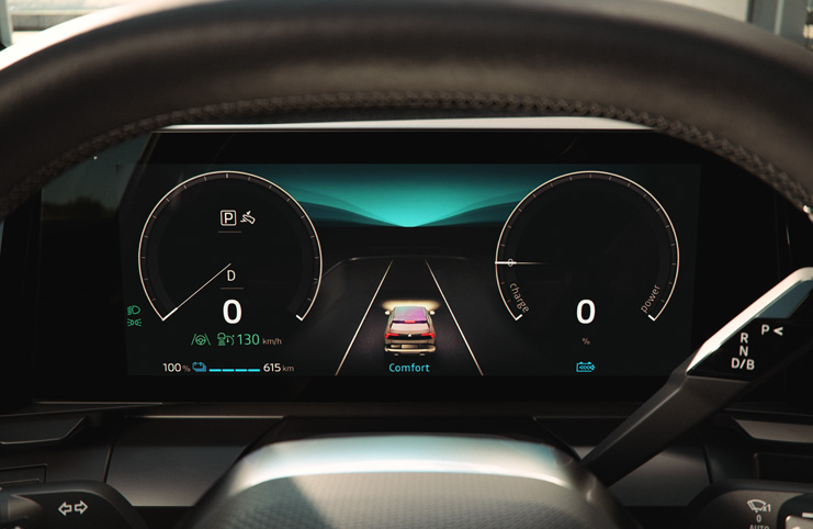 Digitális műszeregység Digitális műszeregység