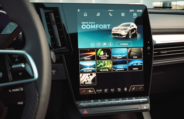 Személyre szabható vezetési élmény (DRIVE MODE) Személyre szabható vezetési élmény (DRIVE MODE)