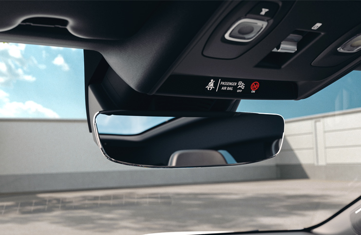 Automatikusan sötétedő belső visszapillantó tükör Automatikusan sötétedő belső visszapillantó tükör