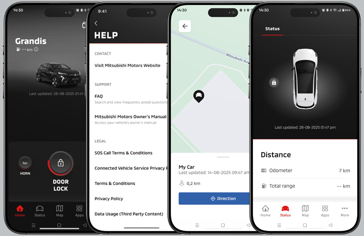 Mitsubishi Motors App Mitsubishi Motors App
