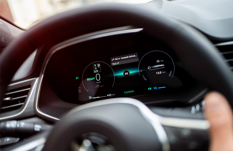 Digitális műszeregység Digitális műszeregység