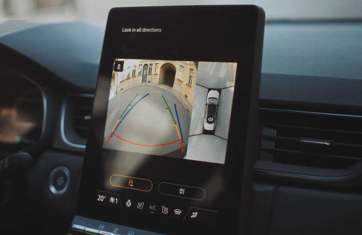 360°-os kamerarendszer [AVM]