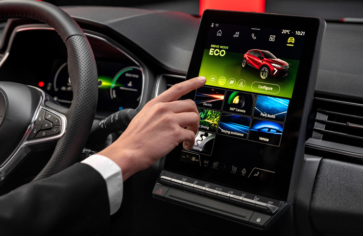 Személyre szabható vezetési élmény (DRIVE MODE) Személyre szabható vezetési élmény (DRIVE MODE)