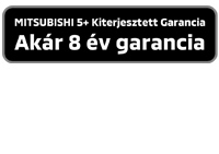 MITSUBISHI 5+ Kiterjesztett Garancia – Mitsubishi modellek akár 8 év garanciával!