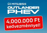Új Outlander PHEV most 4.000.000 Ft kedvezménnyel!